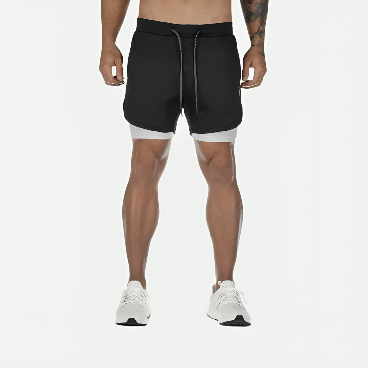 EnduraFit⹠| 2-i-1 löparshorts
