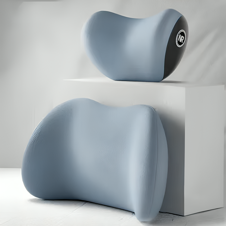 ComfyRide⹠| Bilhuvudstöd och kudde för lÀndryggsstöd