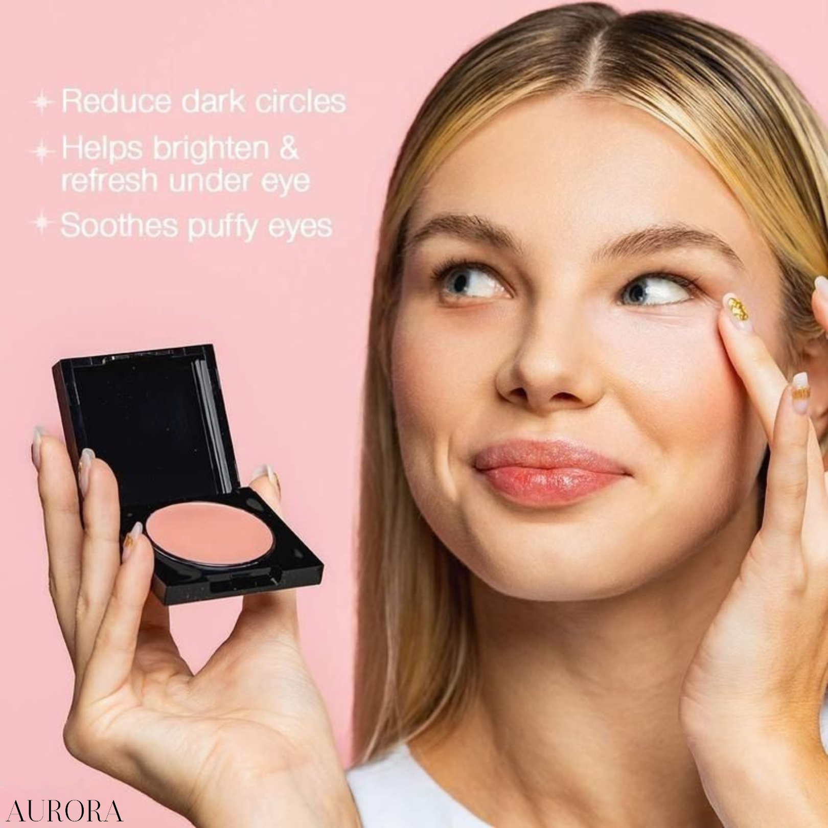 GlowGaze™ | Upplysare för mörka ringar under ögonen