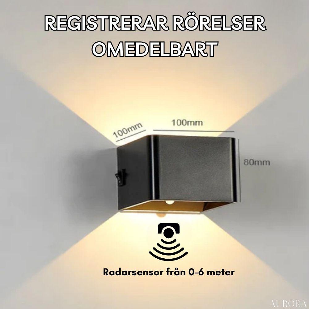 LuminaCubeâą - Den trĂ„dlösa och lyxiga vĂ€gglampan! | 50% TILLFĂLLIG RABATT - Aurora Stockholm