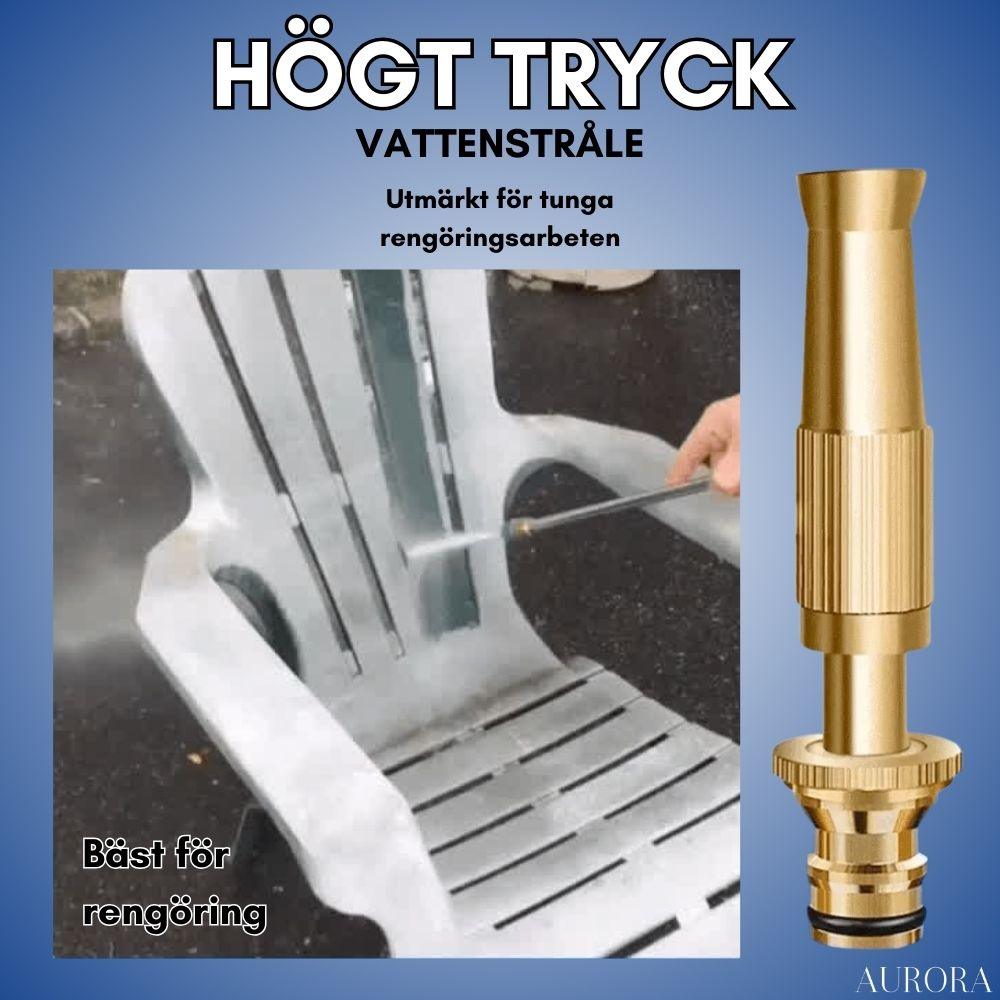 UltraJet⹠- Justerbart högtrycks vattenspraymunstycke | 50% rabatt tillfÀlligt - Aurora Stockholm