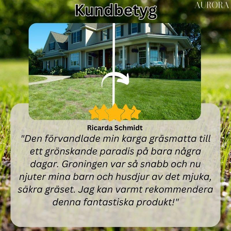 TILLFĂLLIGT 50% RABATT | GreenGrowthâą - Förvandla din trĂ€dgĂ„rd till frodig grönska! - Aurora Stockholm