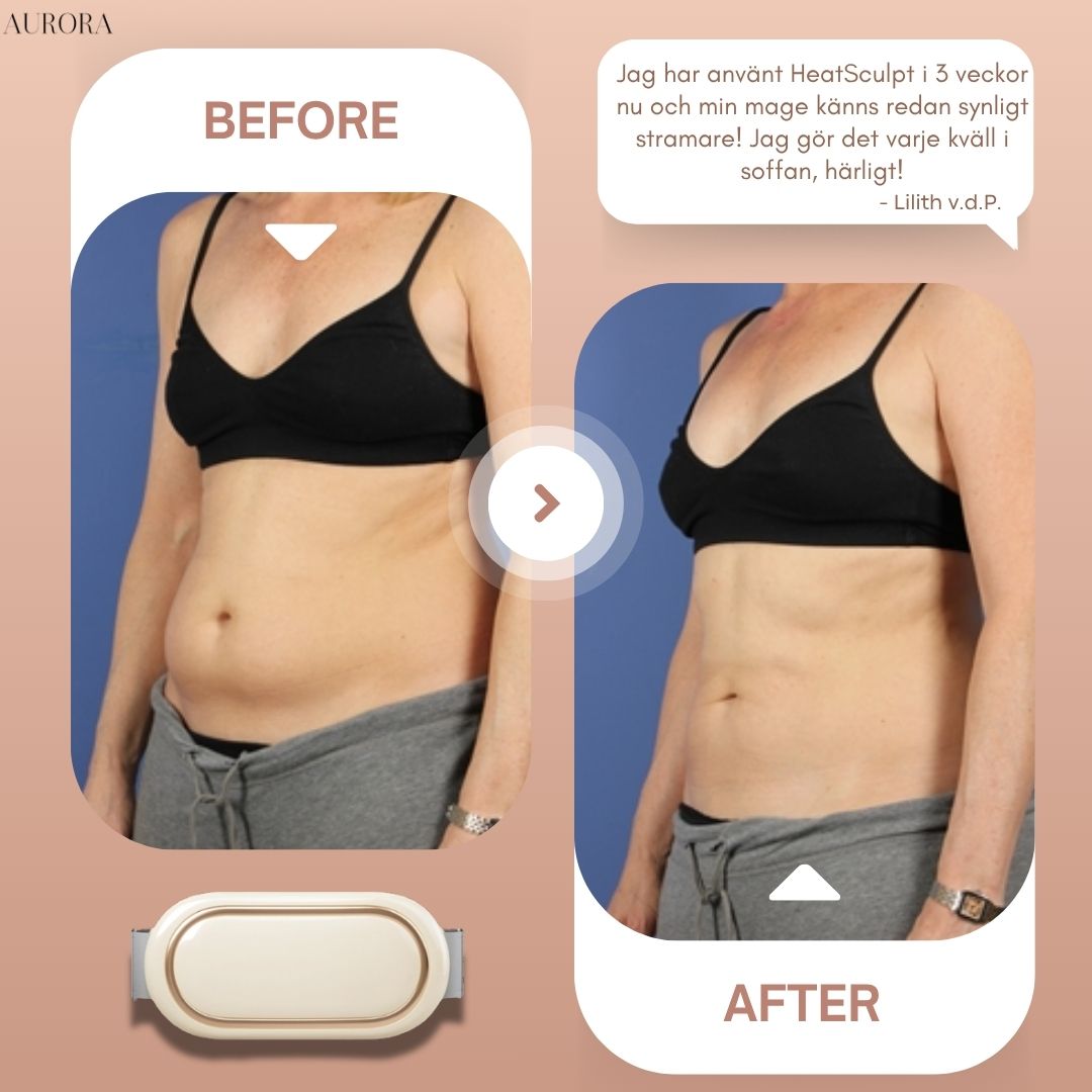 TILLFĂLLIGT 50% RABATT | HeatSculptâą | FörbrĂ€nn kalorier medan du kopplar av!
