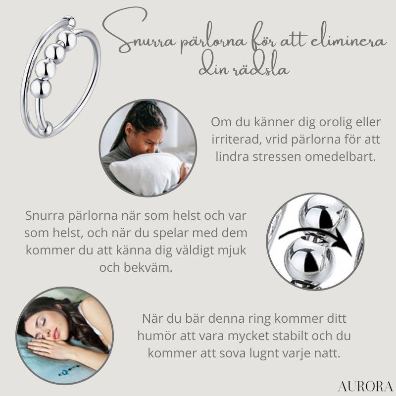 CalmComfortâą - Justerbar pĂ€rl-ring | 1+1 GRATIS TILLFĂLLIGT - Aurora Stockholm