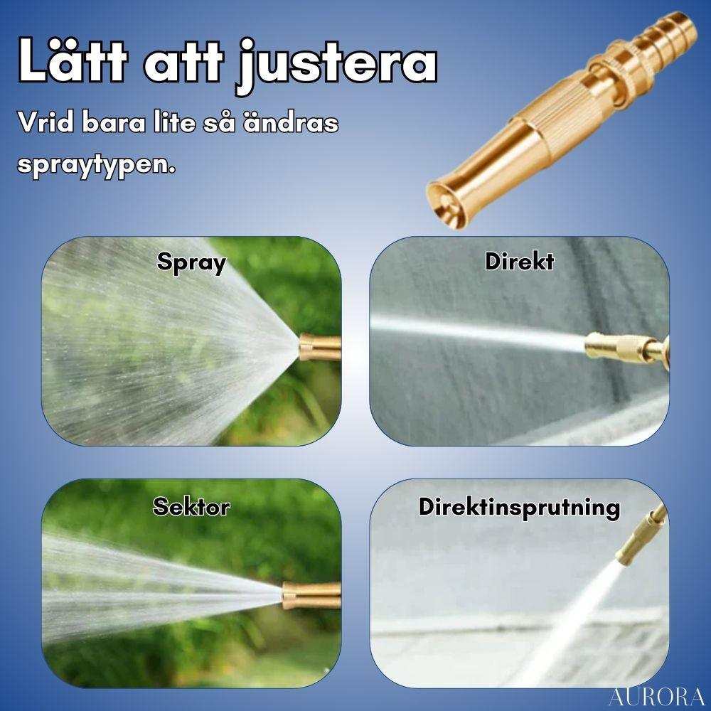 UltraJet⹠- Justerbart högtrycks vattenspraymunstycke | 50% rabatt tillfÀlligt - Aurora Stockholm