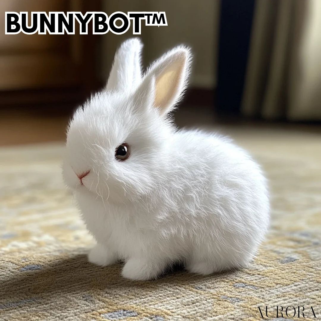 TILLFĂLLIGT 50% RABATT | BunnyBotâą | Din gosiga, verklighetstrogna följeslagare för livet!