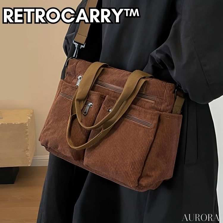TILLFĂLLIGT 50% RABATT | RetroCarryâą | Vintage axelvĂ€ska