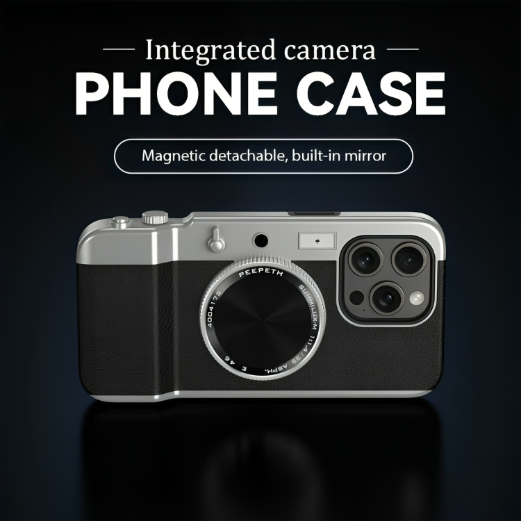 InstantPix⹠| Integrerat kamerafodral för mobiltelefon