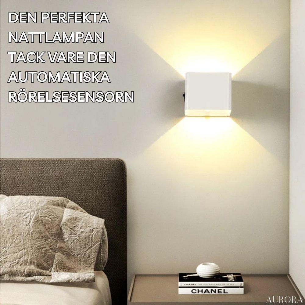 LuminaCubeâą - Den trĂ„dlösa och lyxiga vĂ€gglampan! | 50% TILLFĂLLIG RABATT - Aurora Stockholm