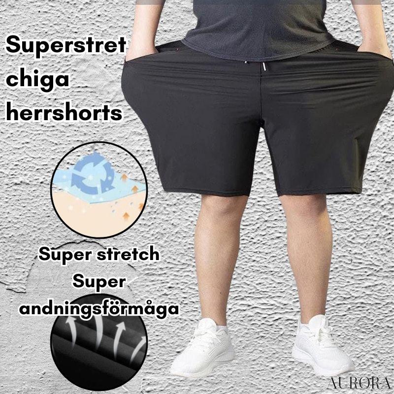 TILLFĂLLIGT 50% RABATT | VersaStyleâą - Komfort-Stretch-Shorts - Aurora Stockholm