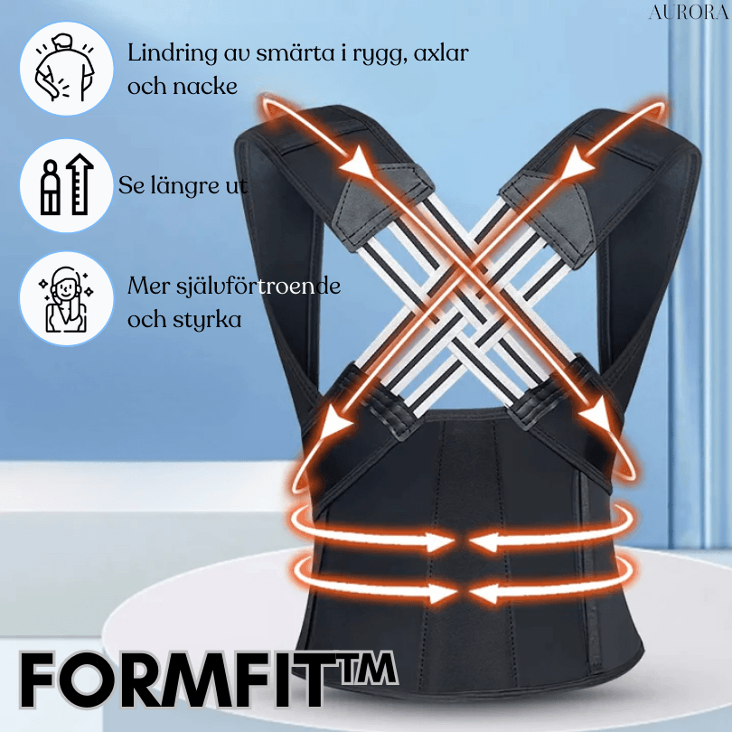 FormFitâą - Lösning för förbĂ€ttrad hĂ„llning 55% TILLFĂLLIG RABATT - Aurora Stockholm