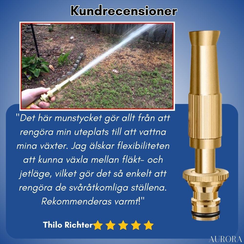UltraJet⹠- Justerbart högtrycks vattenspraymunstycke | 50% rabatt tillfÀlligt - Aurora Stockholm