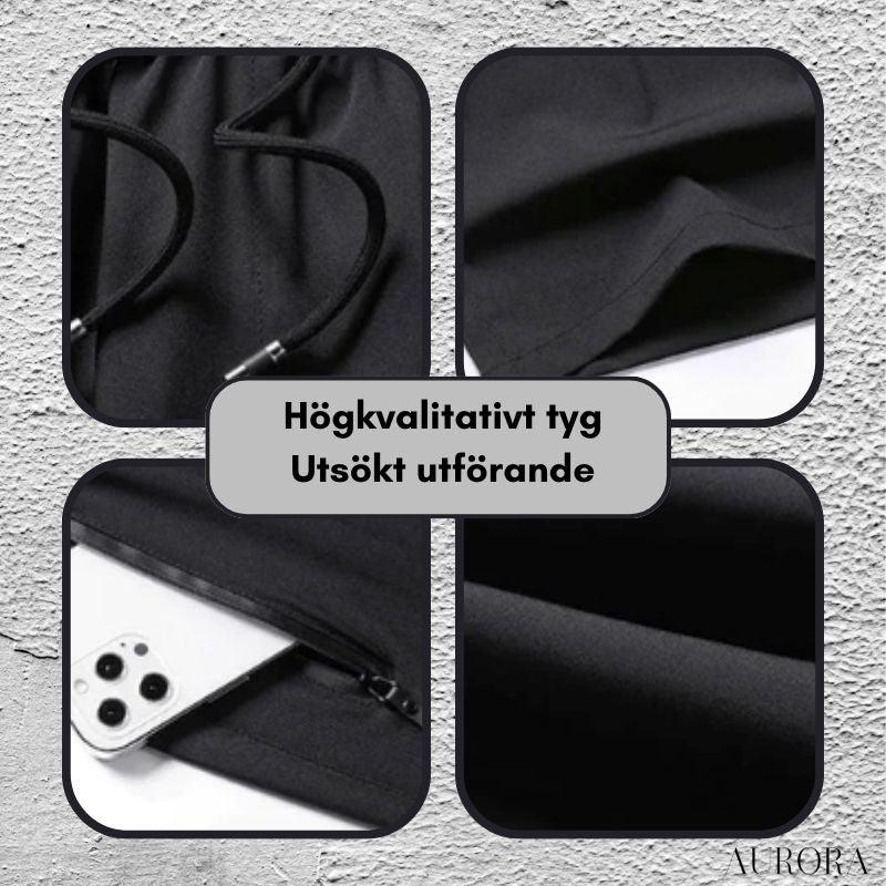 TILLFĂLLIGT 50% RABATT | VersaStyleâą - Komfort-Stretch-Shorts - Aurora Stockholm