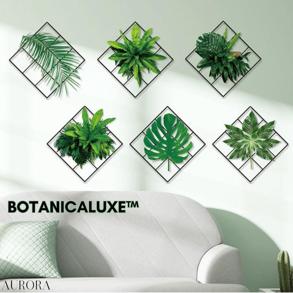 BotanicaLuxeâą - 3D vĂ€ggklistermĂ€rke med grön vĂ€xt | 50% TILLFĂLLIG RABATT - Aurora Stockholm