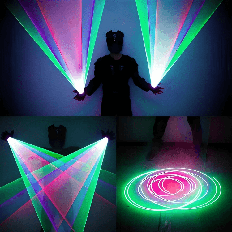 PartyBeamâą | Laserhandskar - Aurora Stockholm