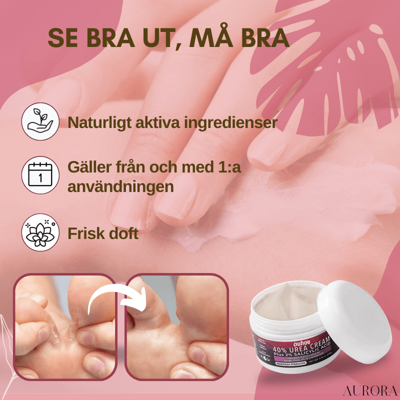 FootVitalizeâą - Foot Finish Foot Repair Cream - Aurora Stockholm