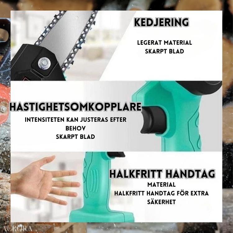 TurboSaw⹠| Hugg ved pÄ nÄgra minuter | 50% TillfÀllig Rabatt - Aurora Stockholm