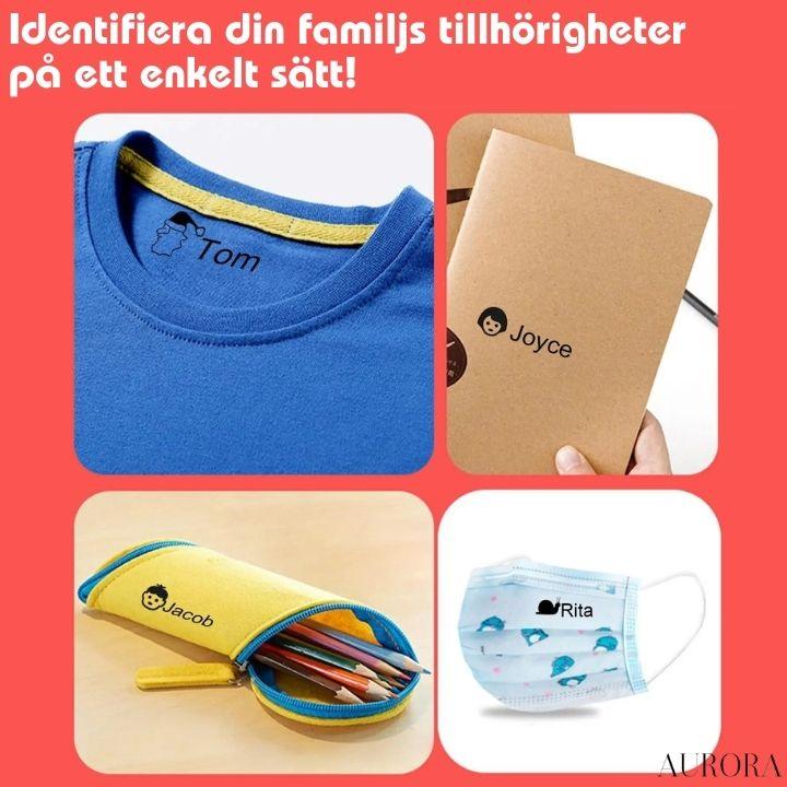 DoodleName⹠- Enkel etikettering pÄ mindre Àn 3 sekunder! - Aurora Stockholm
