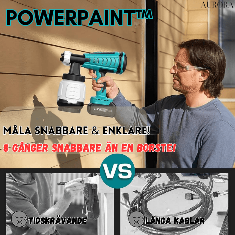 PowerPaint⹠| FÄ mÄlningsjobb gjorda snabbare och enklare! - Aurora Stockholm