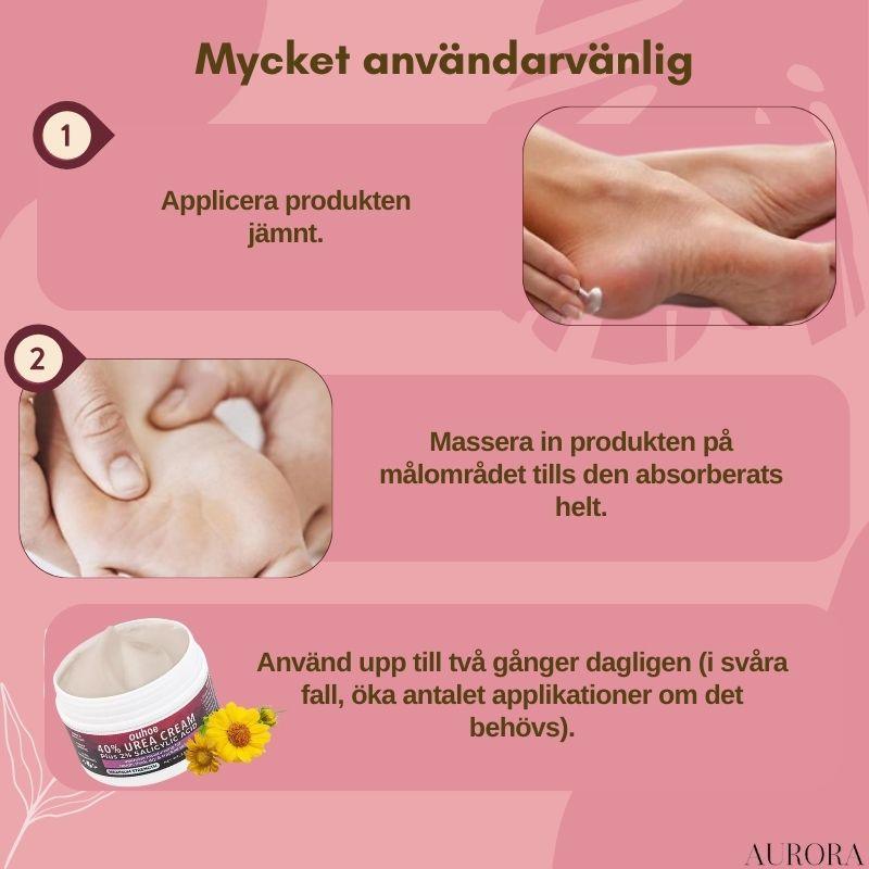 FootVitalizeâą - Foot Finish Foot Repair Cream - Aurora Stockholm