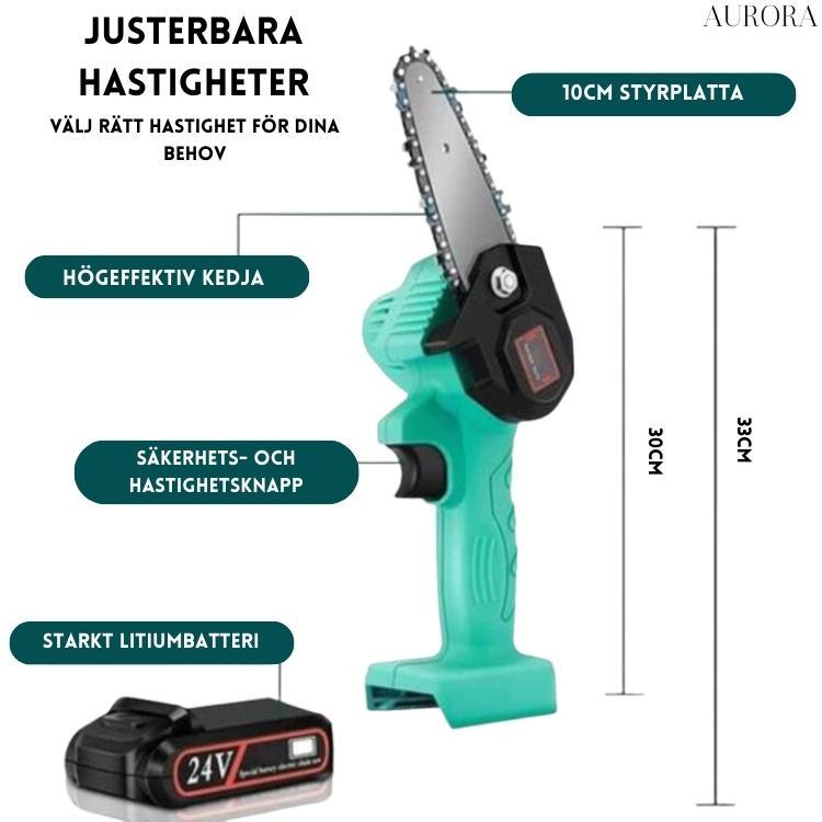 TurboSaw⹠| Hugg ved pÄ nÄgra minuter | 50% TillfÀllig Rabatt - Aurora Stockholm