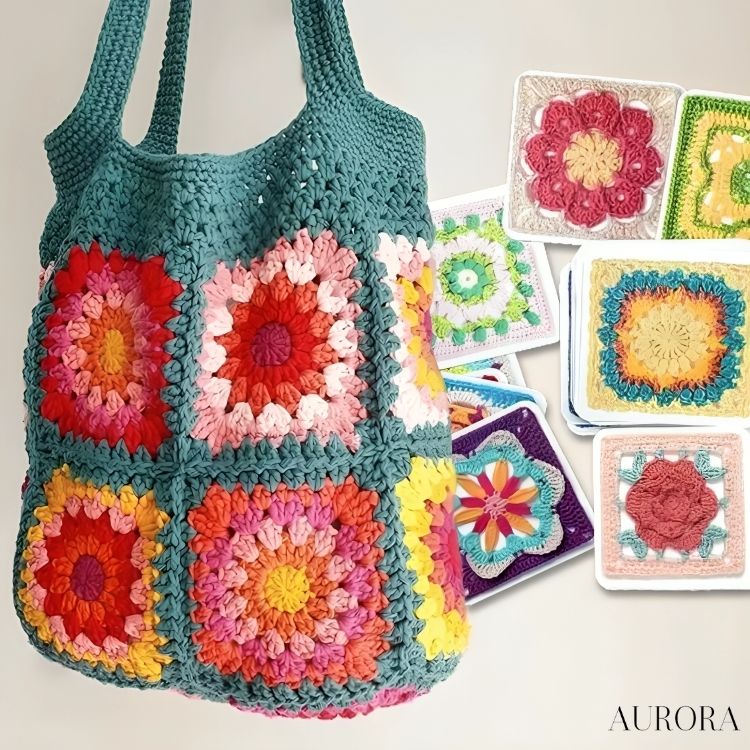 TILLFÄLLIGT 50% RABATT | CrochetDeck™ | Broderigarn stickmönster kort set