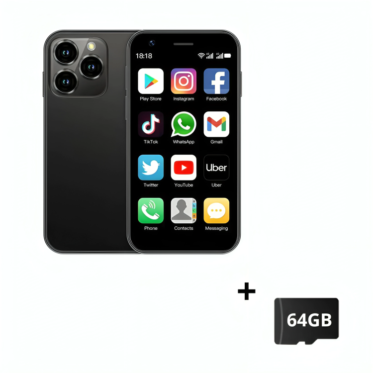 TILLFĂLLIGT 50% RABATT | TinyPhoneâą | Mini-Smartphone