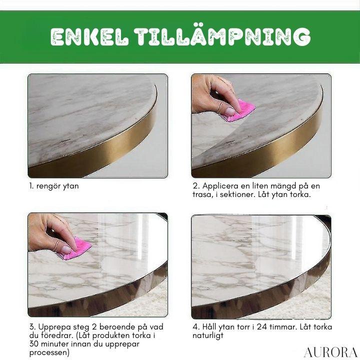 SurfaceShineâąïž | Nu Ă€r det slut pĂ„ trĂ„kiga och slitna stenytor! - Aurora Stockholm