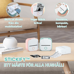 SISTA DAGEN 60% RABATT | Stickify⹠- Skriv ut direkt frÄn din mobiltelefon! - Aurora Stockholm