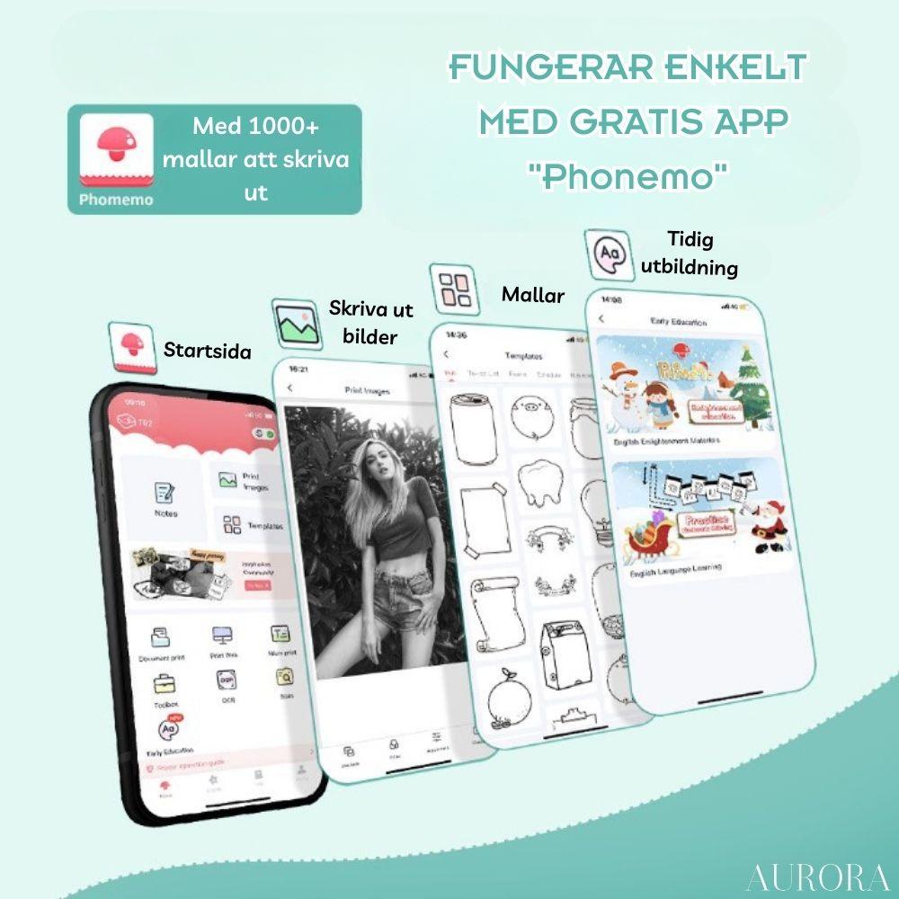 SISTA DAGEN 60% RABATT | Stickify⹠- Skriv ut direkt frÄn din mobiltelefon! - Aurora Stockholm