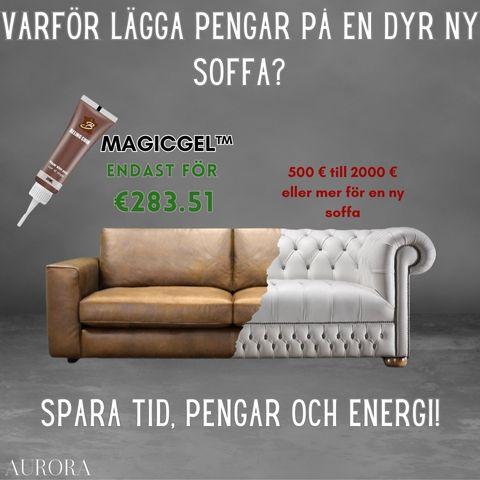 1+1 GRATIS | MagicGel⹠- Reparerar skadat lÀder omedelbart! - Aurora Stockholm