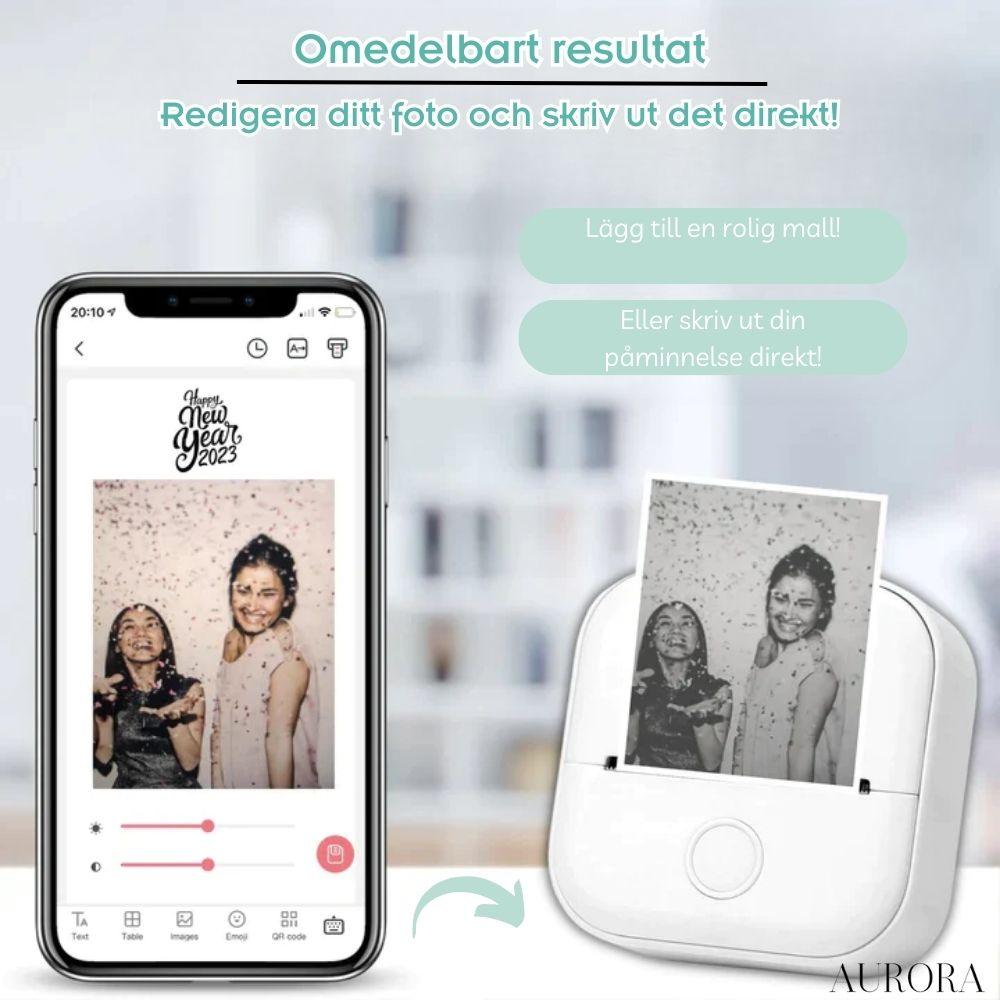 SISTA DAGEN 60% RABATT | Stickify⹠- Skriv ut direkt frÄn din mobiltelefon! - Aurora Stockholm