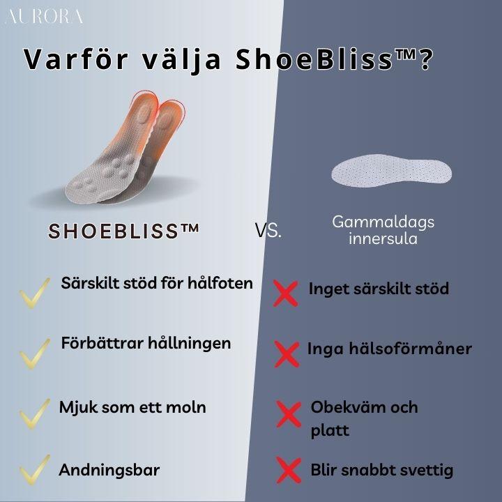 1+1 GRATIS PAR TILLFĂLLIGT | ShoeBlissâąïž - Komfort för foten hela dagen, var som helst! - Aurora Stockholm