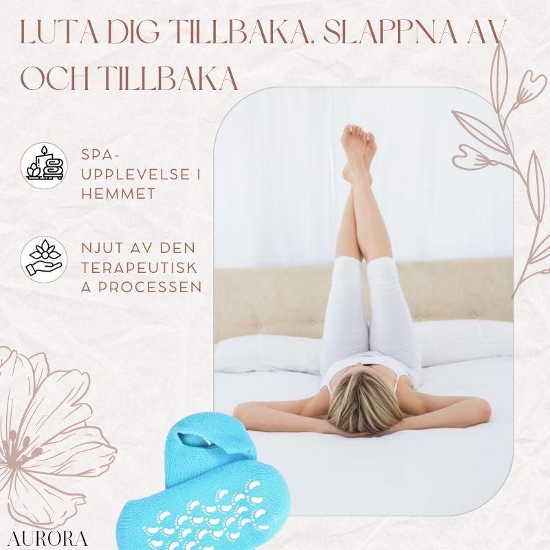 PurePamperâą - Fuktighetsbevarande gelstrumpor - Aurora Stockholm