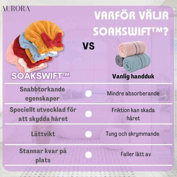 SoakSwift⹠| Torka hÄret snabbt pÄ bara nÄgra minuter! - Aurora Stockholm