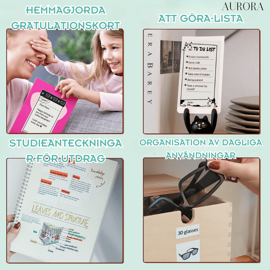SISTA DAGEN 60% RABATT | Stickify⹠- Skriv ut direkt frÄn din mobiltelefon! - Aurora Stockholm