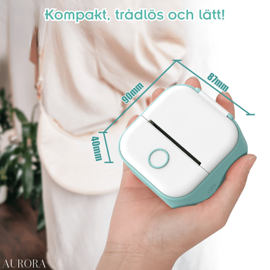 SISTA DAGEN 60% RABATT | Stickify⹠- Skriv ut direkt frÄn din mobiltelefon! - Aurora Stockholm