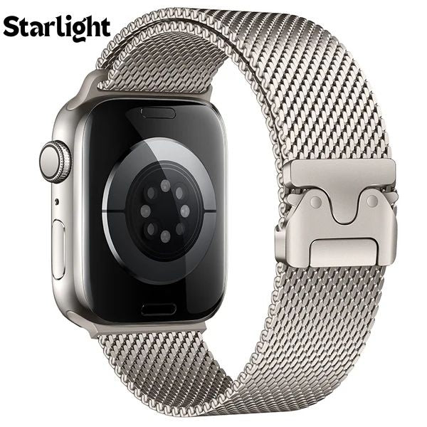 LuxeStrap⹠| Elegant klockarmband med meshögla