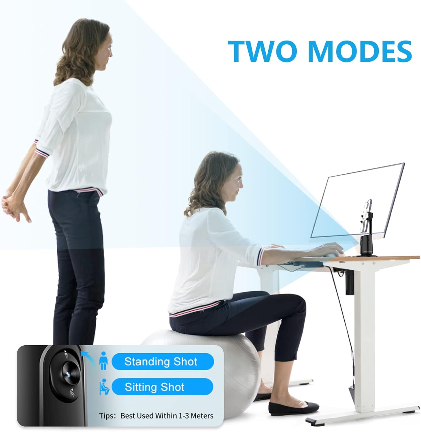 MotionPod⹠| Smart 360° ansiktsspÄrning stativ