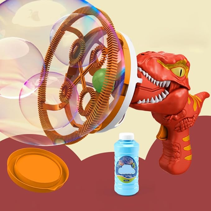BubbleZillaâą | Dinosaurie elektrisk bubbelpistol