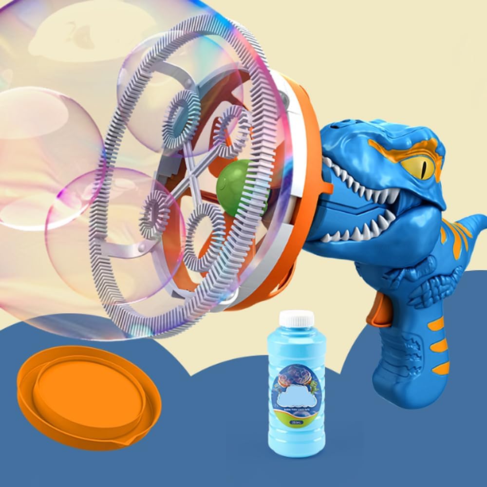 BubbleZillaâą | Dinosaurie elektrisk bubbelpistol