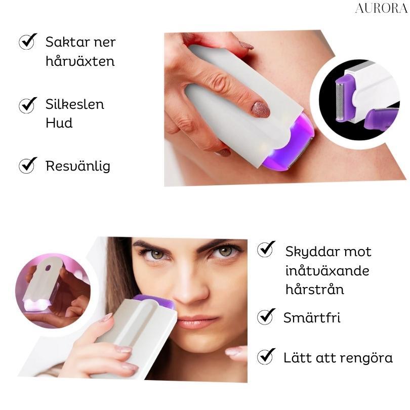 LaserRemoverâą - SmĂ€rtfri hĂ„rborttagning | 1+1 GRATIS TILLFĂLLIGT! - Aurora Stockholm