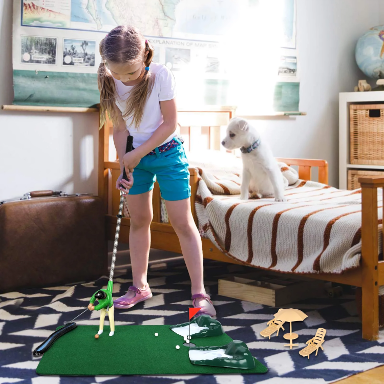 MicroGolferâą | Inomhus minigolfspel set