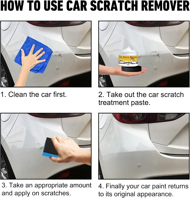 1 + 1 GRATIS IDAG | ScratchPatch⹠| Reparationspasta för bilrepor