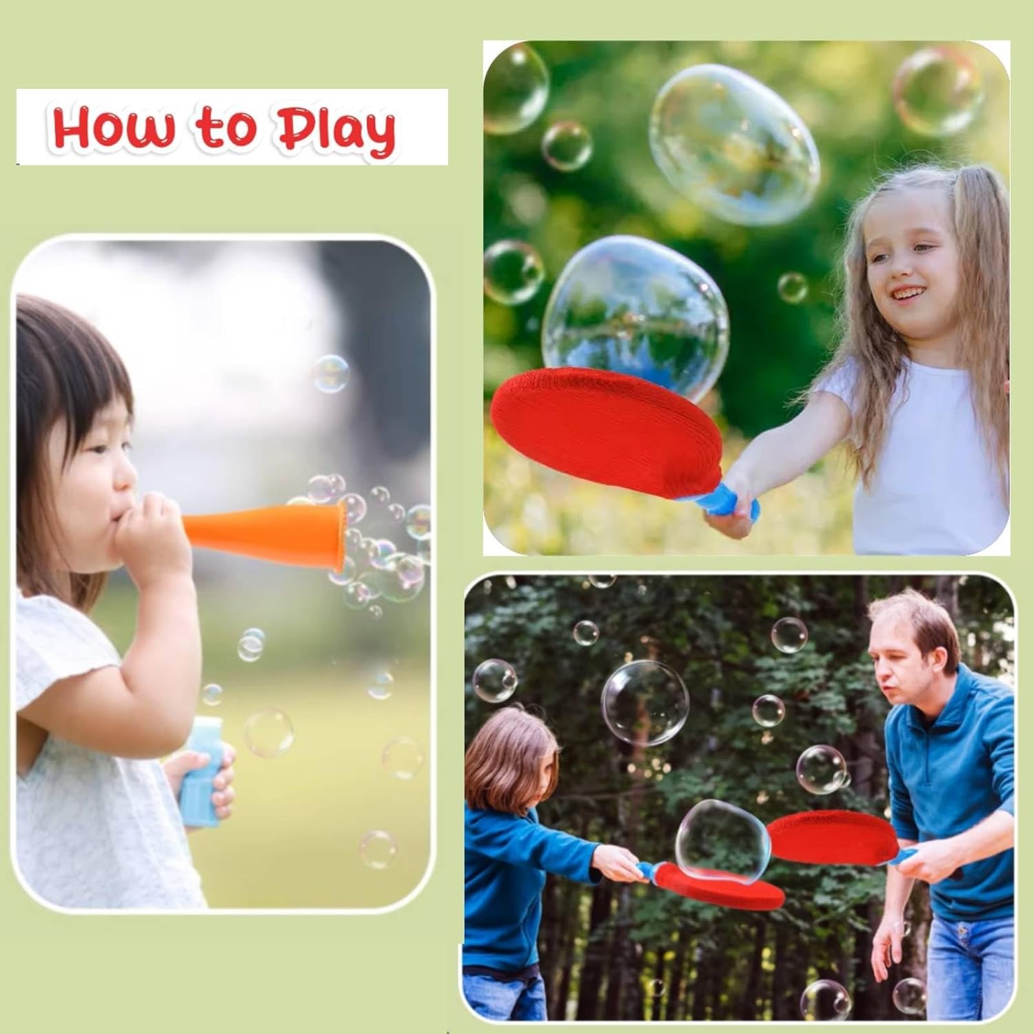BubbleBounce⹠| Kreativt bordtennisracket-set för sÄpbubblor