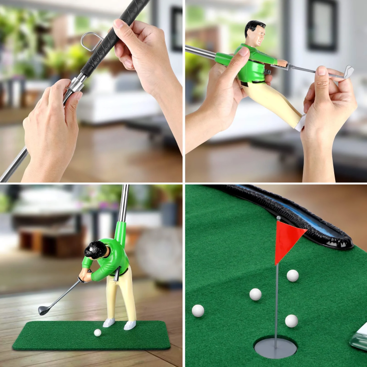 MicroGolferâą | Inomhus minigolfspel set