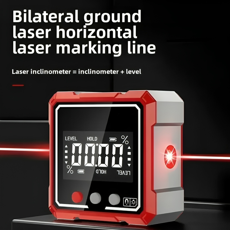 LevelBeam⹠| Magnetisk laser digital nivÄ vinkelmÀtare