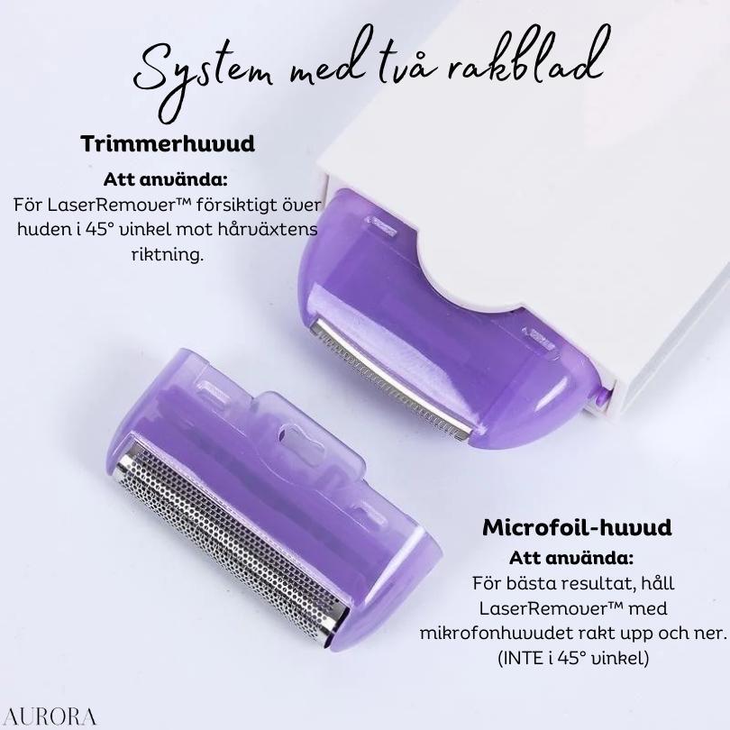 LaserRemoverâą - SmĂ€rtfri hĂ„rborttagning | 1+1 GRATIS TILLFĂLLIGT! - Aurora Stockholm