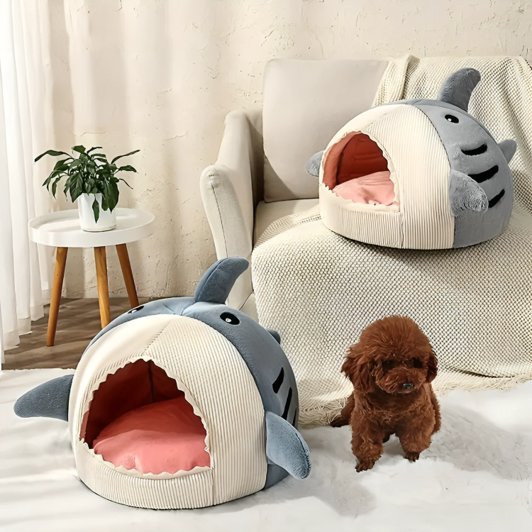 TILLFĂLLIGT 50% RABATT | SharkSnugâą | Gör ditt husdjurs tupplur till en lugnande tillflyktsort!