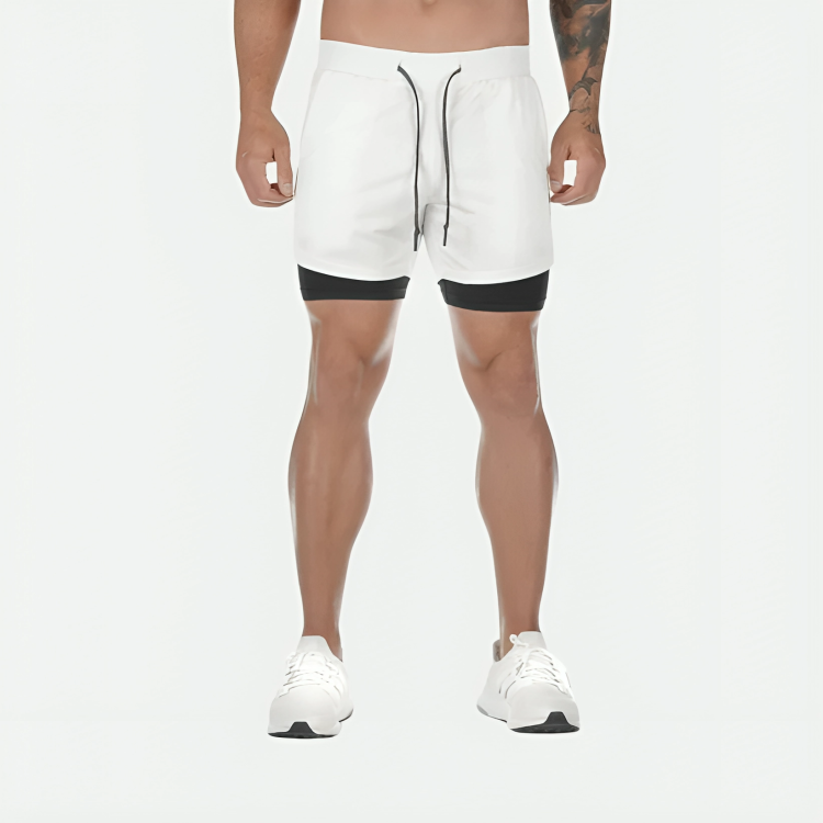 EnduraFit⹠| 2-i-1 löparshorts